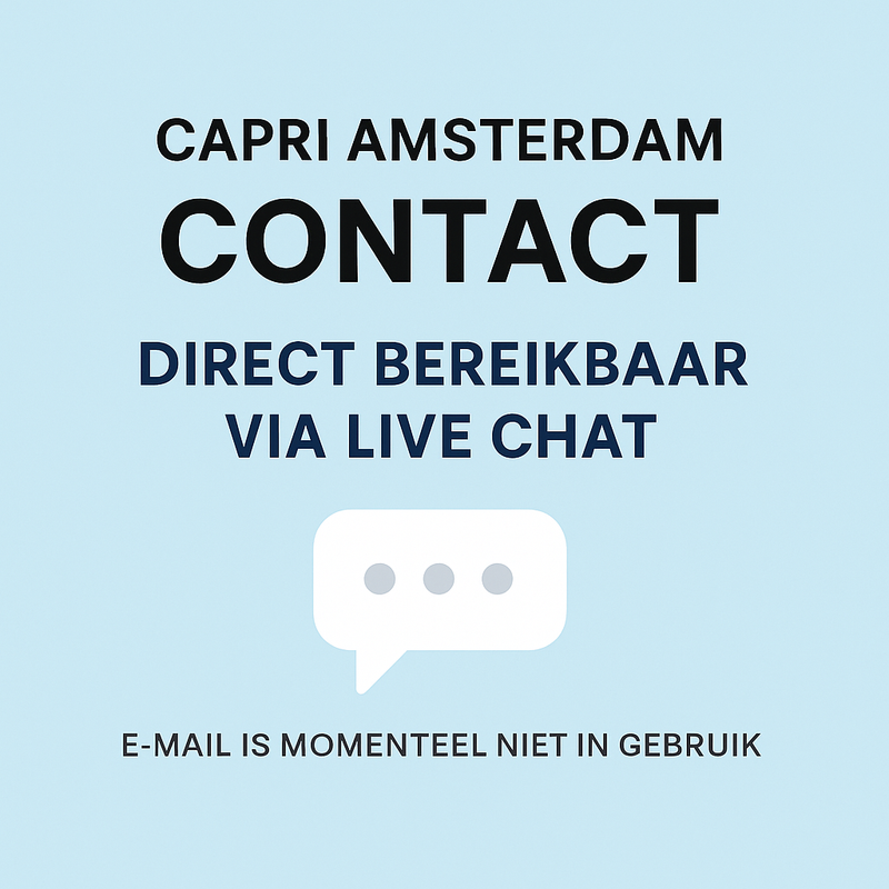 Capri Amsterdam contact – zo werkt het