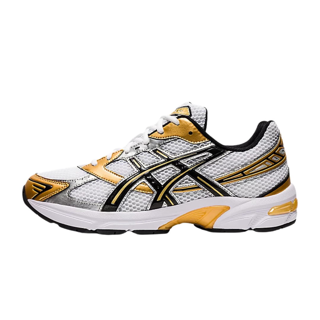 ASICS Gel-1130 Weiß Schwarz Gold