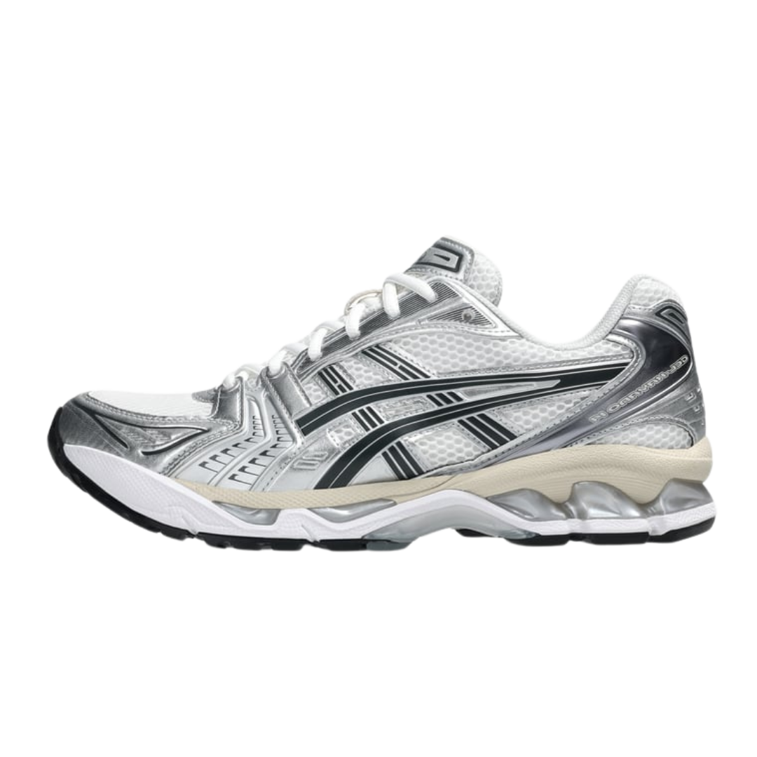 ASICS Gel Kayano 14 ホワイト シルバー ASICS Gel-Kayano 14 White Graphite Grey – Capri Amsterdam
