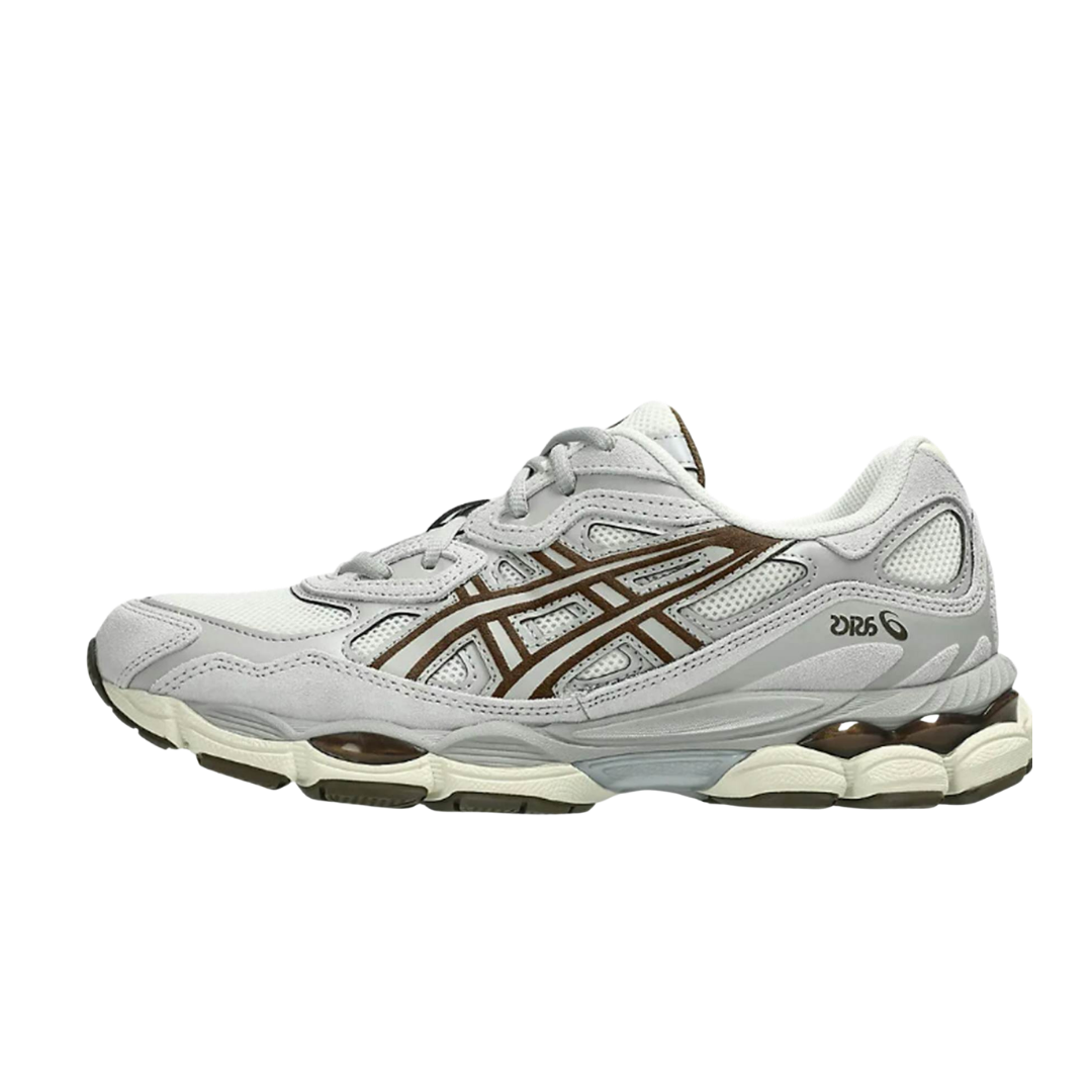 ASICS Gel-NYC Cream Cement Grey Brown - Exclusieve sneaker bij