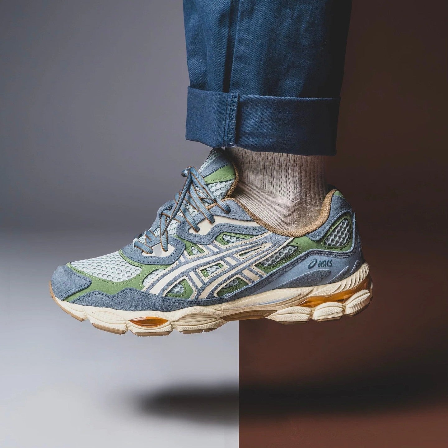 ASICS Gel-NYC Cold Moss Fjord Grey
