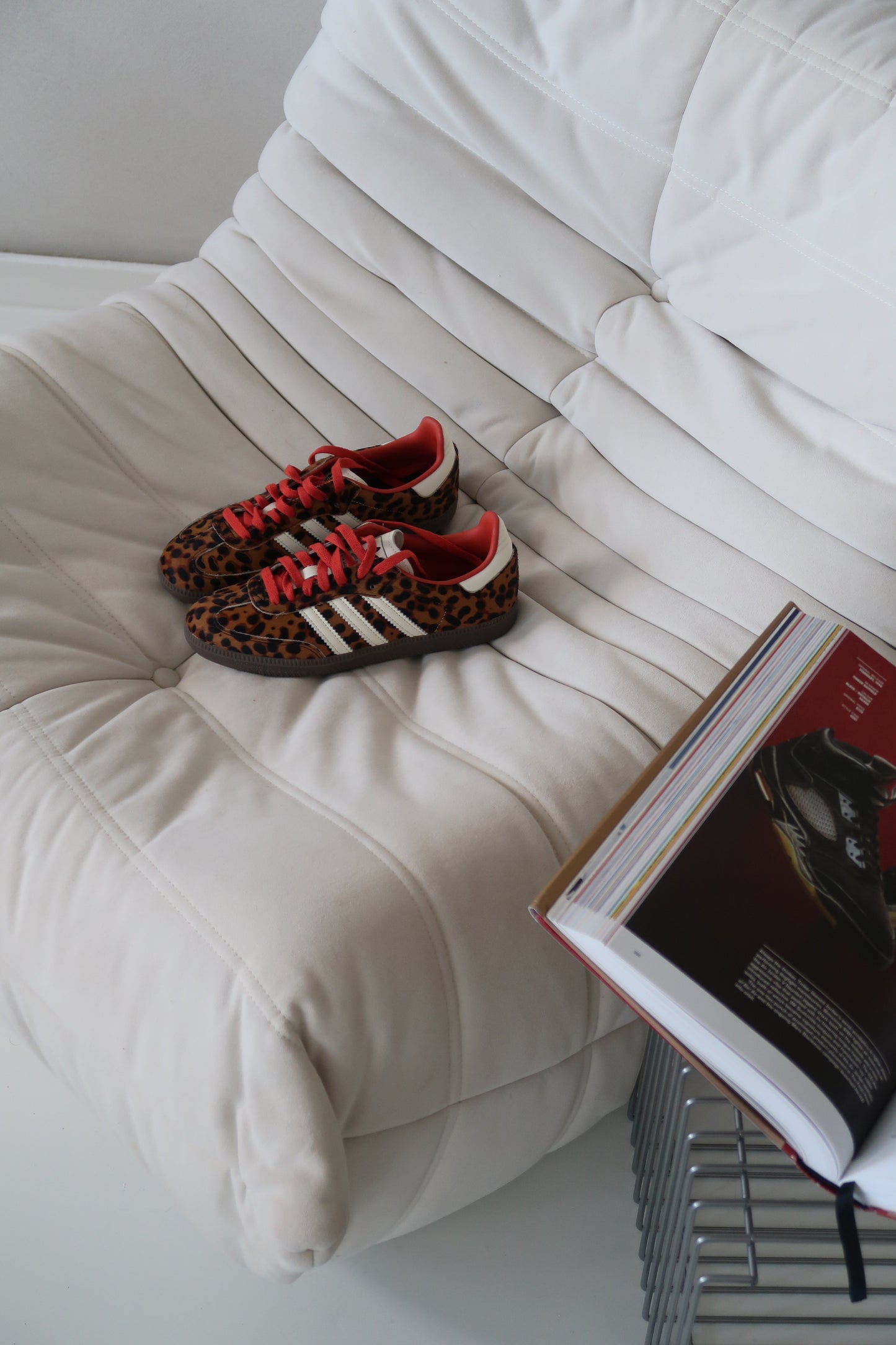 Adidas Samba OG Preloved Red Leopard