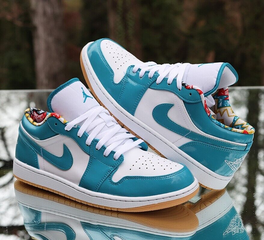 Air Jordan 1 Low SE Barcelona Print