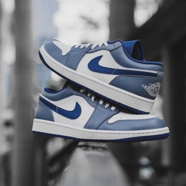 Air Jordan 1 Low Steel Blue