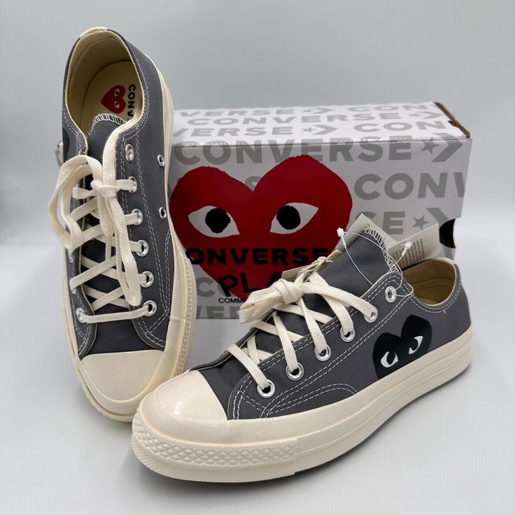 Converse Chuck Taylor All Star 70 Ox Comme des Garcons PLAY Gray