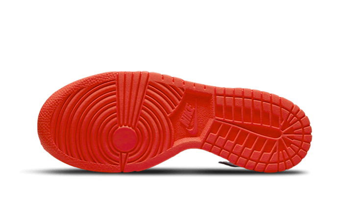 Nike Dunk High Weiß Picante Rot
