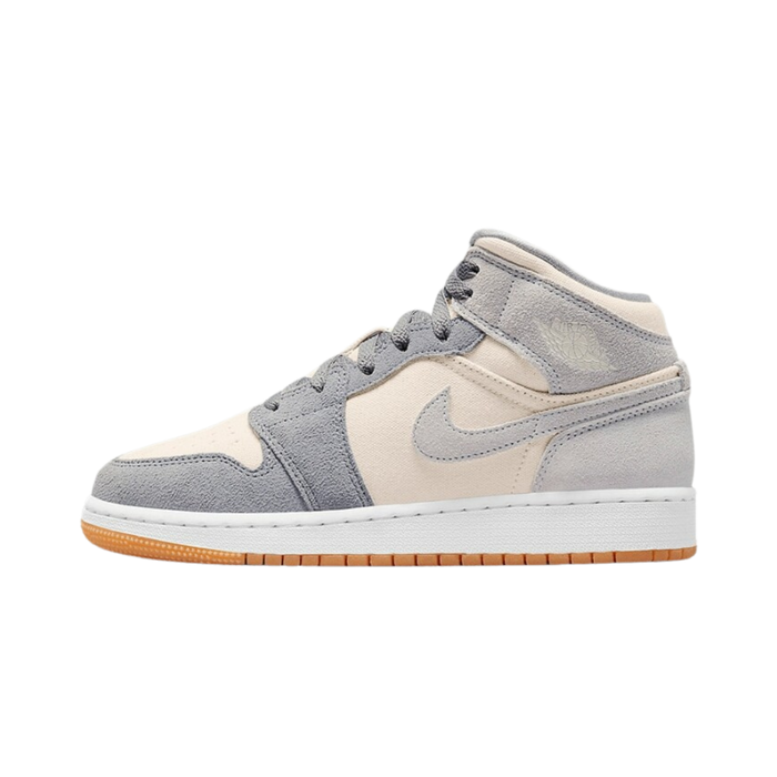Jordan 1 Mid SE Coconut Milk Particle Gray (GS)