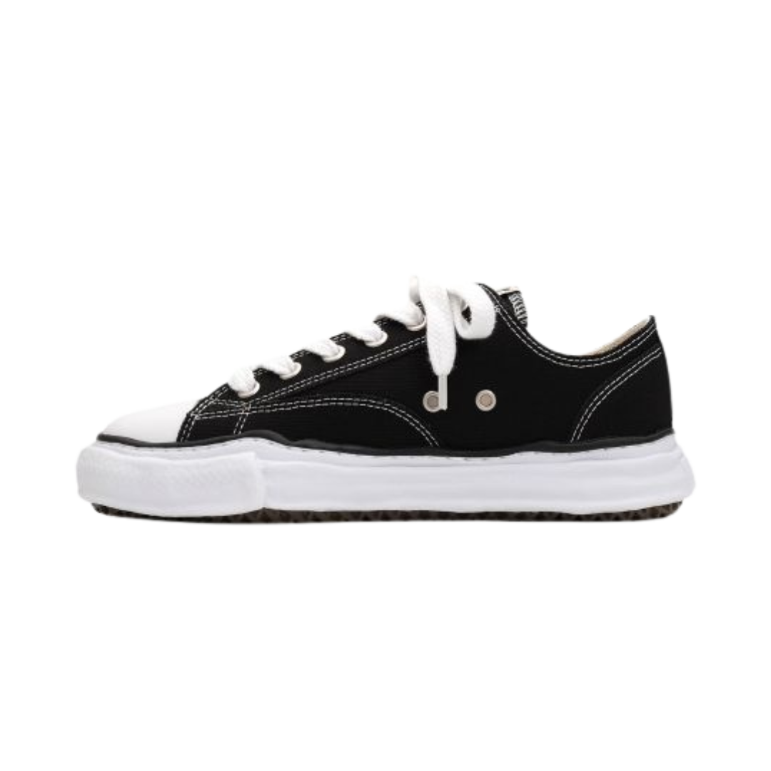Maison Mihara Yasuhiro Peterson OG Sole Canvas Low Schwarz