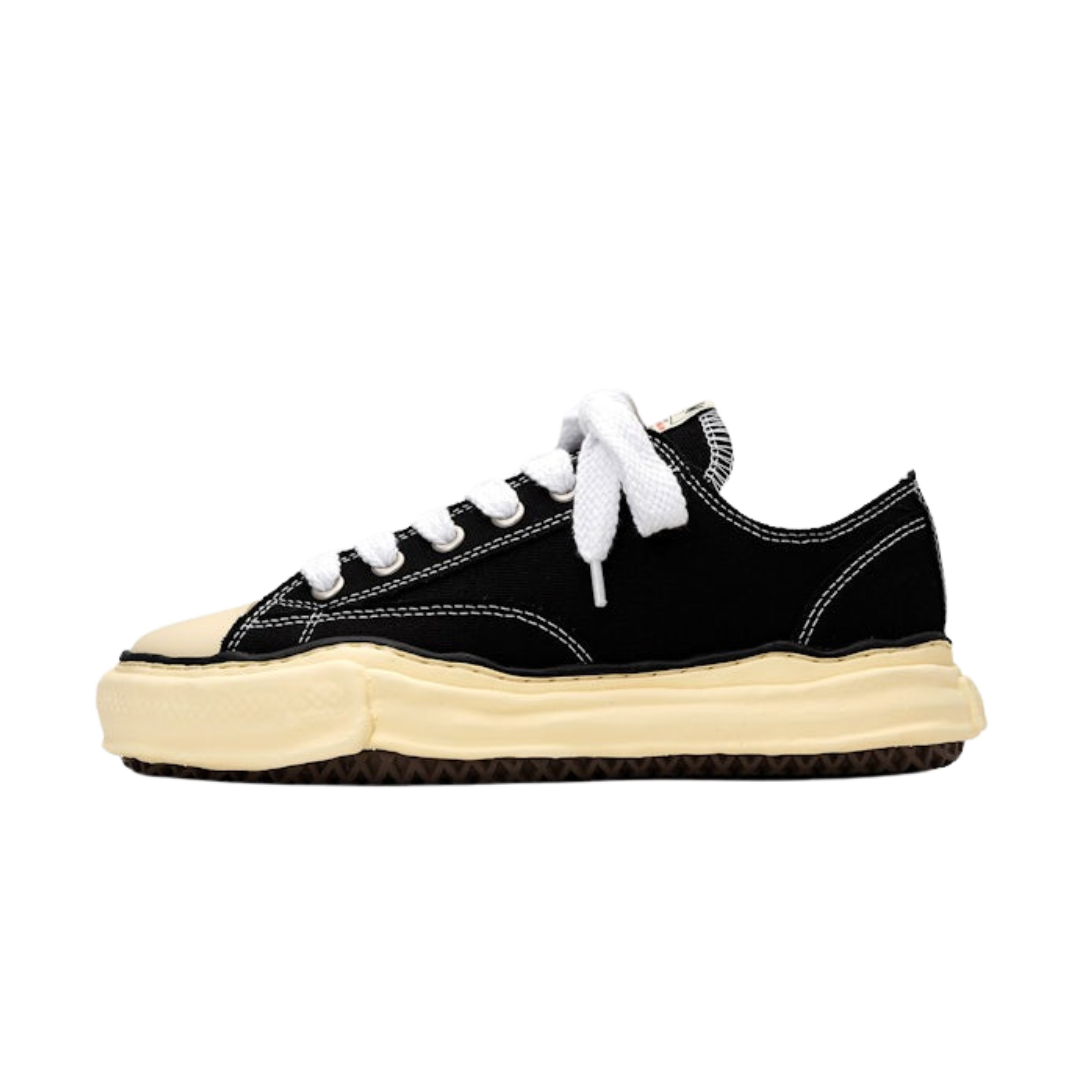Maison Mihara Yasuhiro Peterson OG Vintage Sole Canvas Low Schwarz