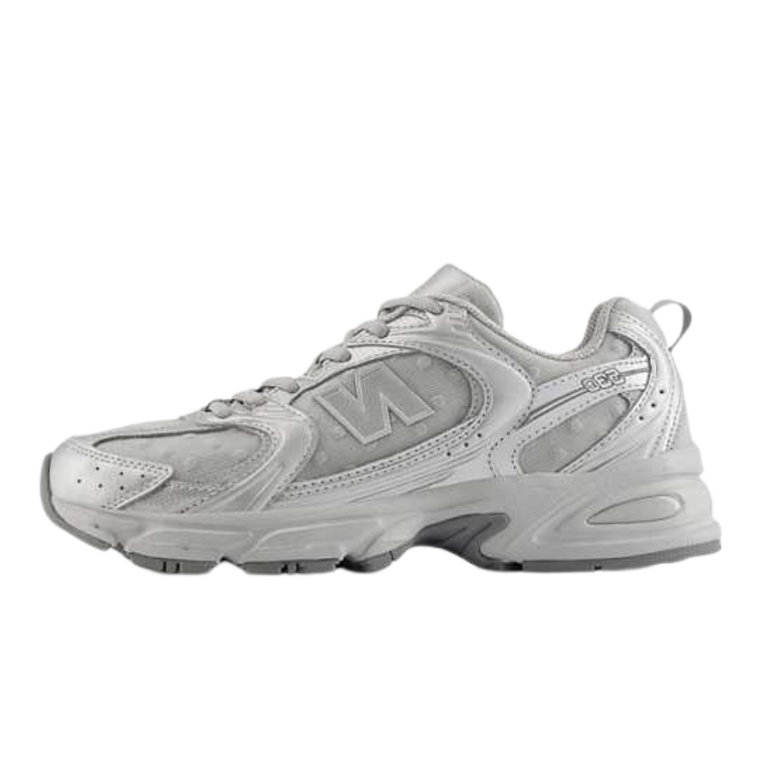 New Balance 530 Silber Metallic Regenwolken-Tupfen