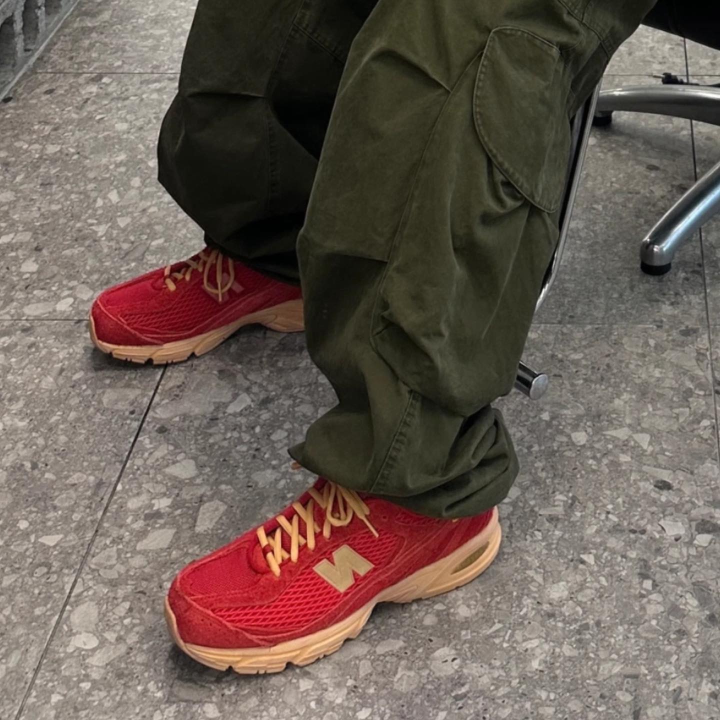 New Balance 509 Dunkelrot