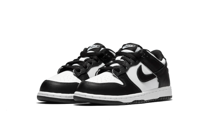 Nike Dunk Low Schwarz Weiß Enfant (PS)
