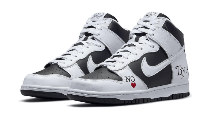 Nike SB Dunk High Supreme By Any Means Schwarz