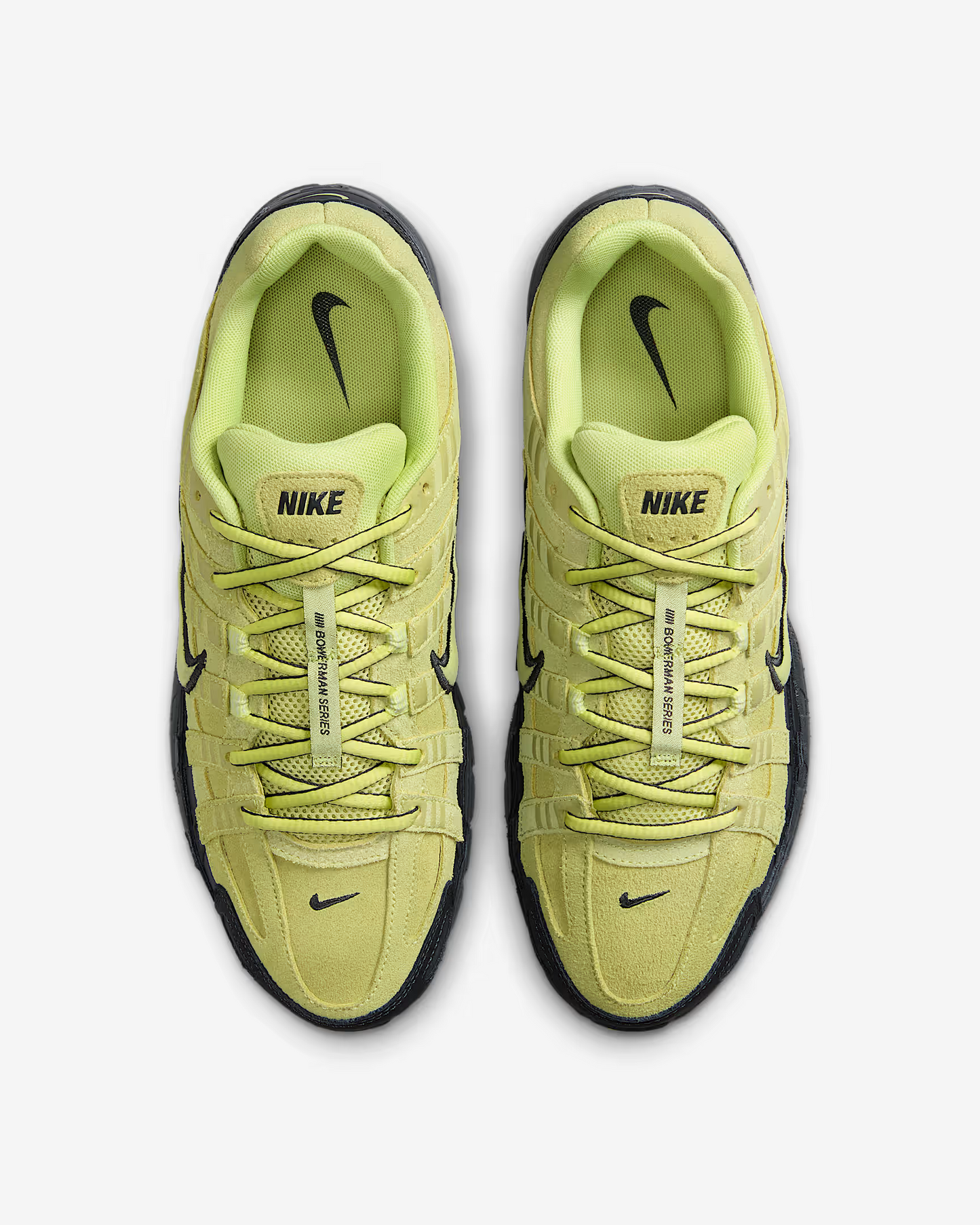 Nike P-6000 Premium Limelight Dunkelrauchgrau