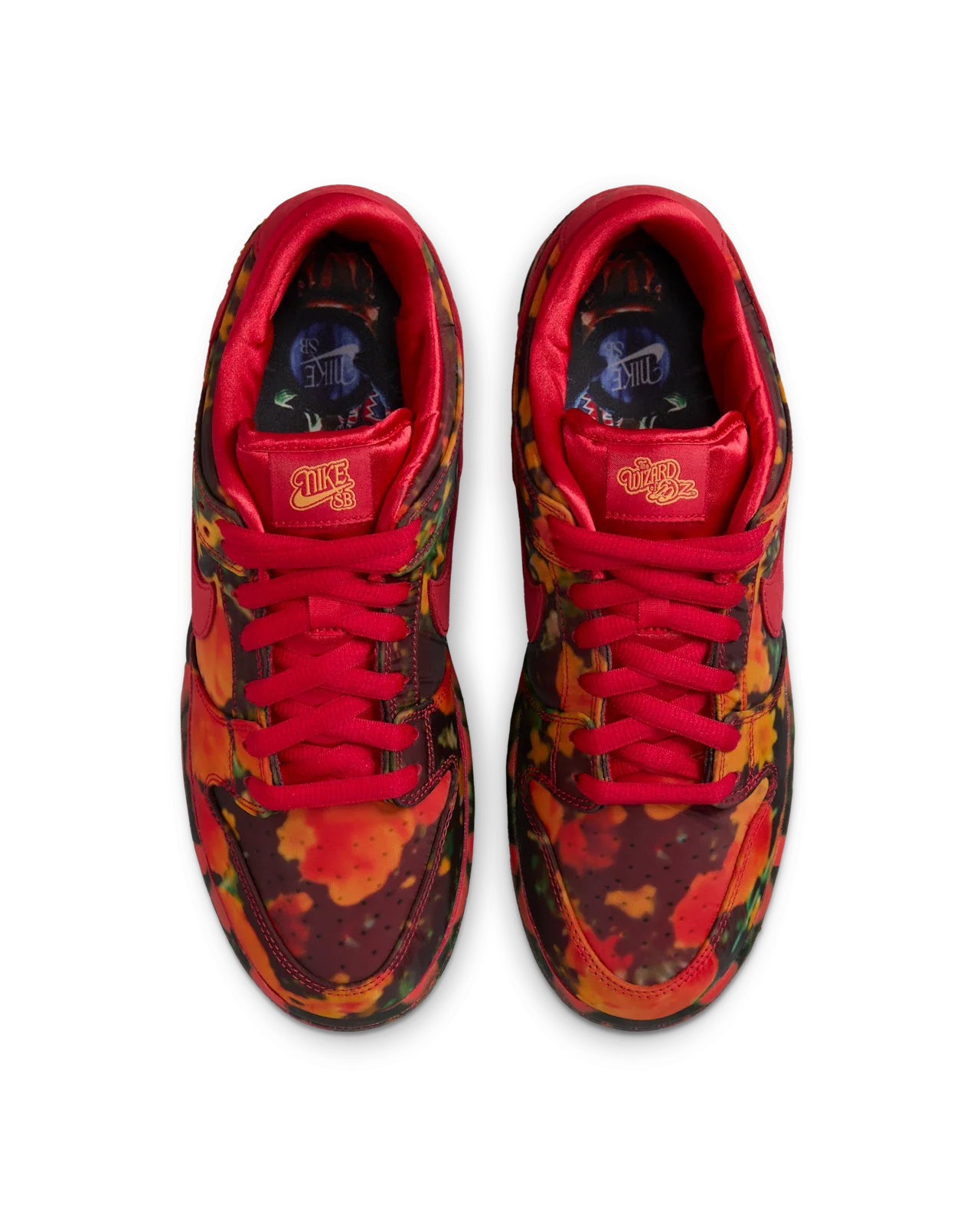 Nike SB Dunk Low Der Zauberer von Oz Mohnfeld