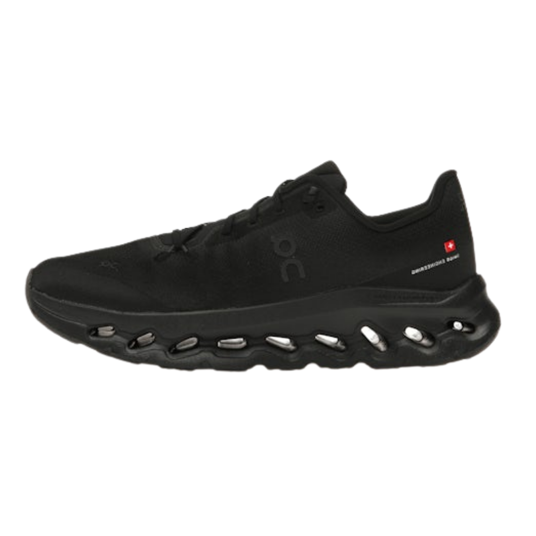 On Running Cloudtilt Black Eclipse zijkant