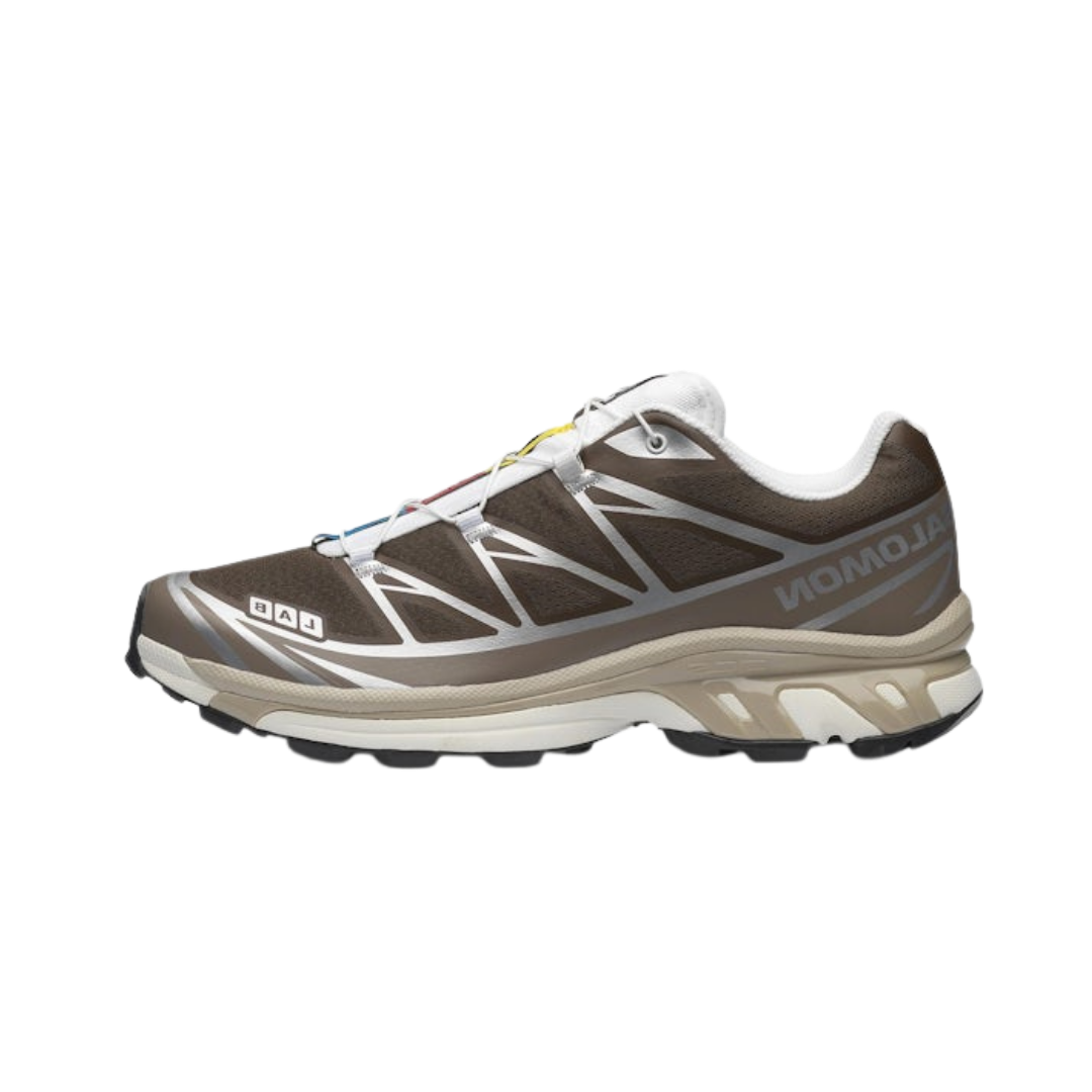 Salomon XT-6 Earth Brown Walnut detail 1