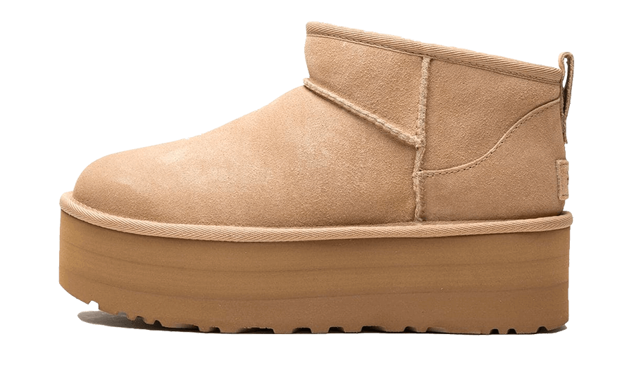 UGG Classic Ultra Mini Plateaustiefel Sand