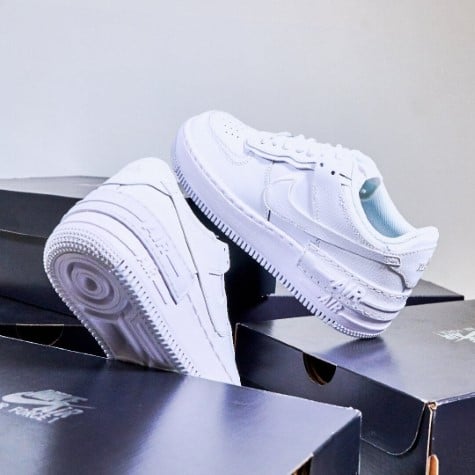 Nike Air Force 1 Shadow Triple Weiß
