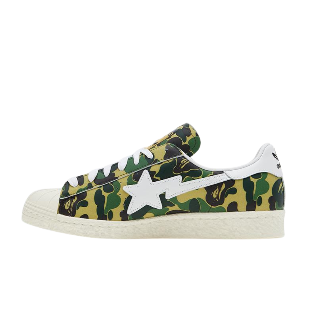 adidas Superstar Bape ABC Camo Grün