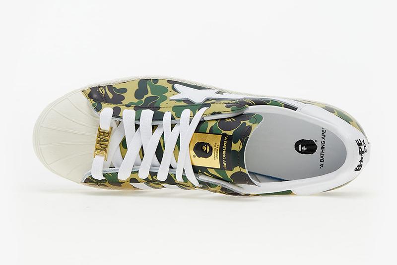 adidas Superstar Bape ABC Camo Grün
