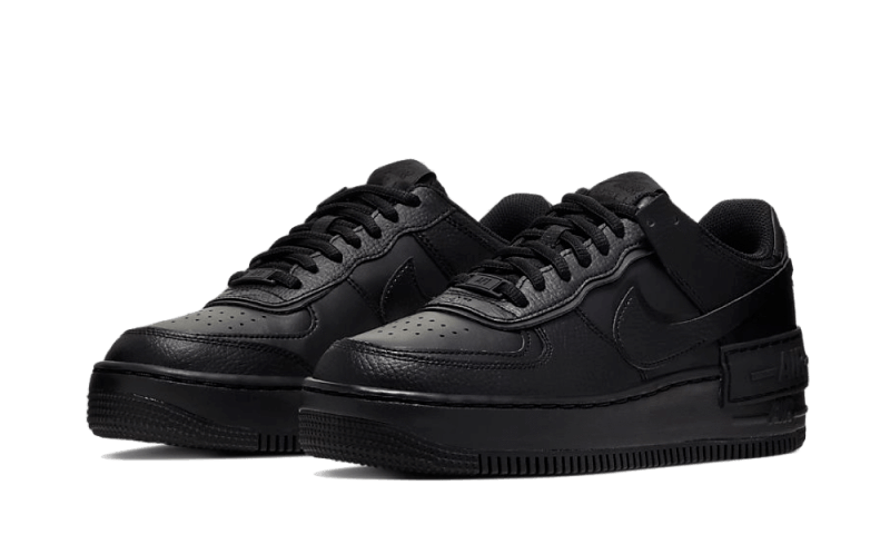 Nike Air Force 1 Shadow Triple Schwarz