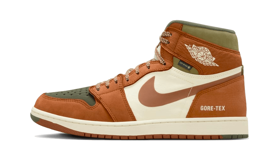 Air Jordan 1 High Element Gore-Tex Hellbraun Oliv