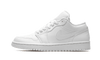 Air Jordan 1 Low Triple White Patent Swoosh (2022)