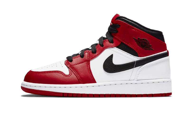 Air Jordan 1 Mid Chicago Weiß