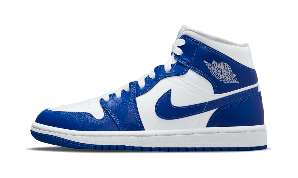 Nike Air Jordan 1 Mid Kentucky Blau