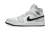 Nike Air Jordan 1 Mid Light Smoke Gray Black