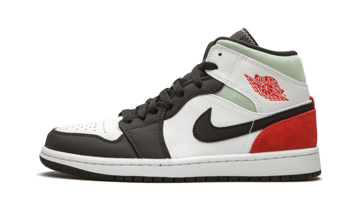Air Jordan 1 Mid SE Union Schwarze Zehenpartie