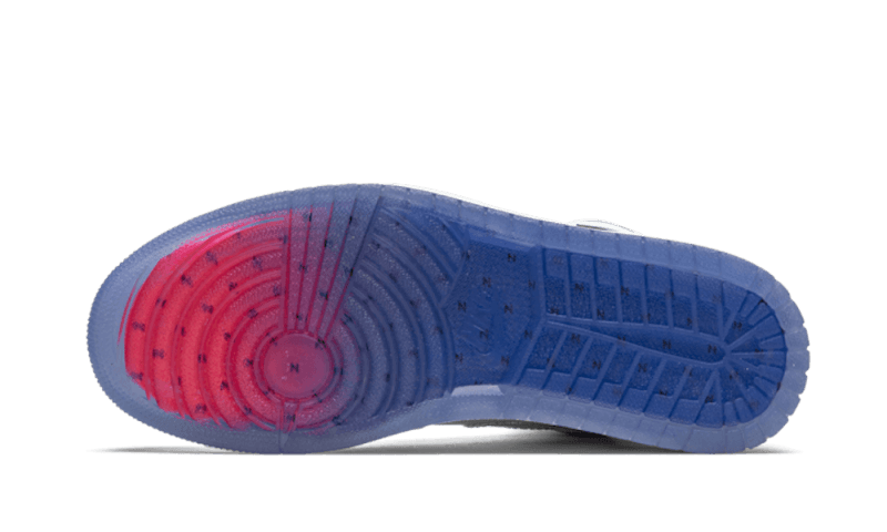 Air Jordan 1 Retro High Zoom Weiß Racer Blau