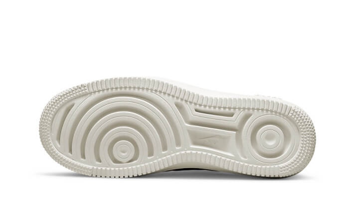 Nike Air Force 1 Low Platform Summit Weiß Metallic Silber
