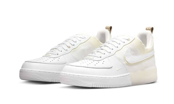 Nike Air Force 1 Low React Kokosmilch