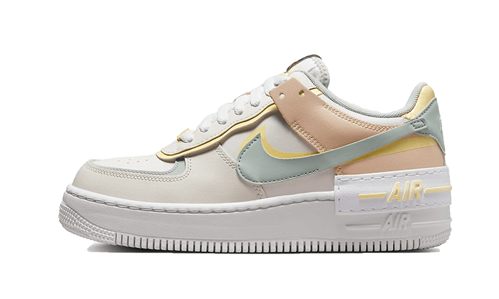 Nike Air Force 1 Low Shadow Sail Hellsilber Citron Tint