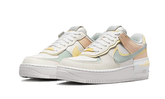 Nike Air Force 1 Low Shadow Sail Hellsilber Citron Tint