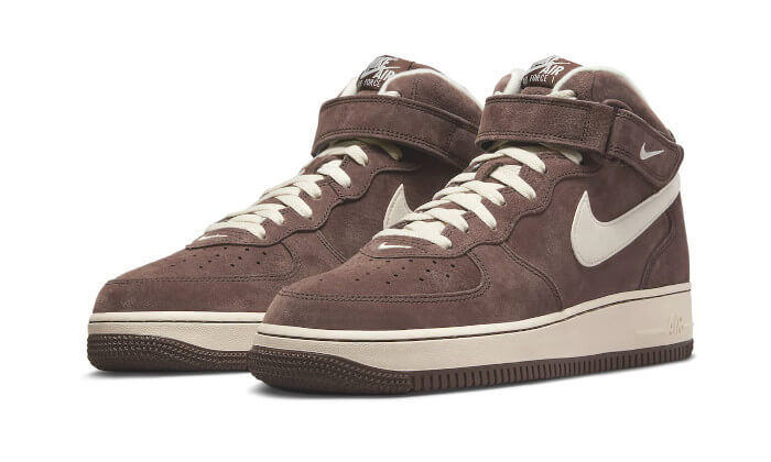 Nike Air Force 1 Mid Schokolade