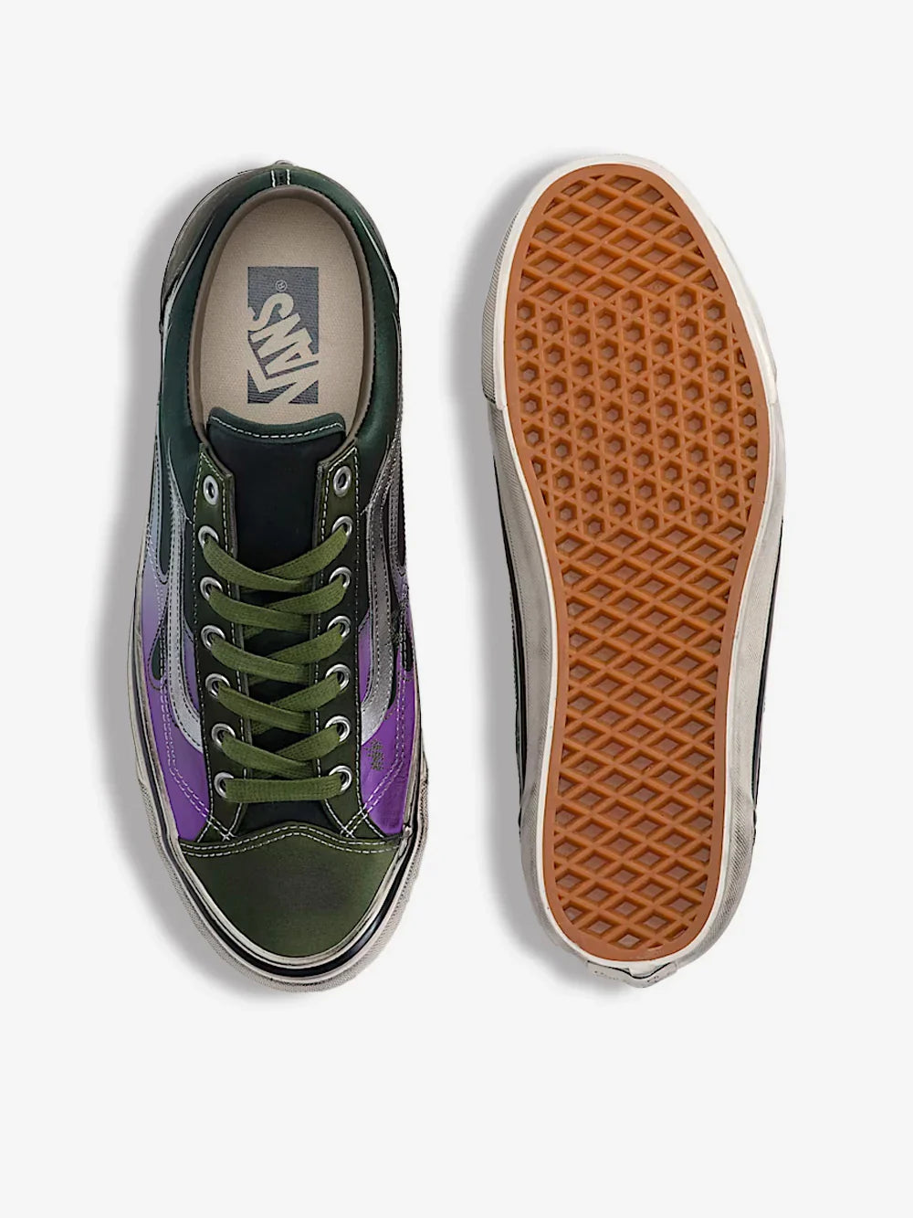 Vans LX Old Skool Archive Flame Green detail 4