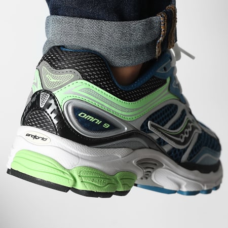 Saucony ProGrid Omni 9 Blue Lime