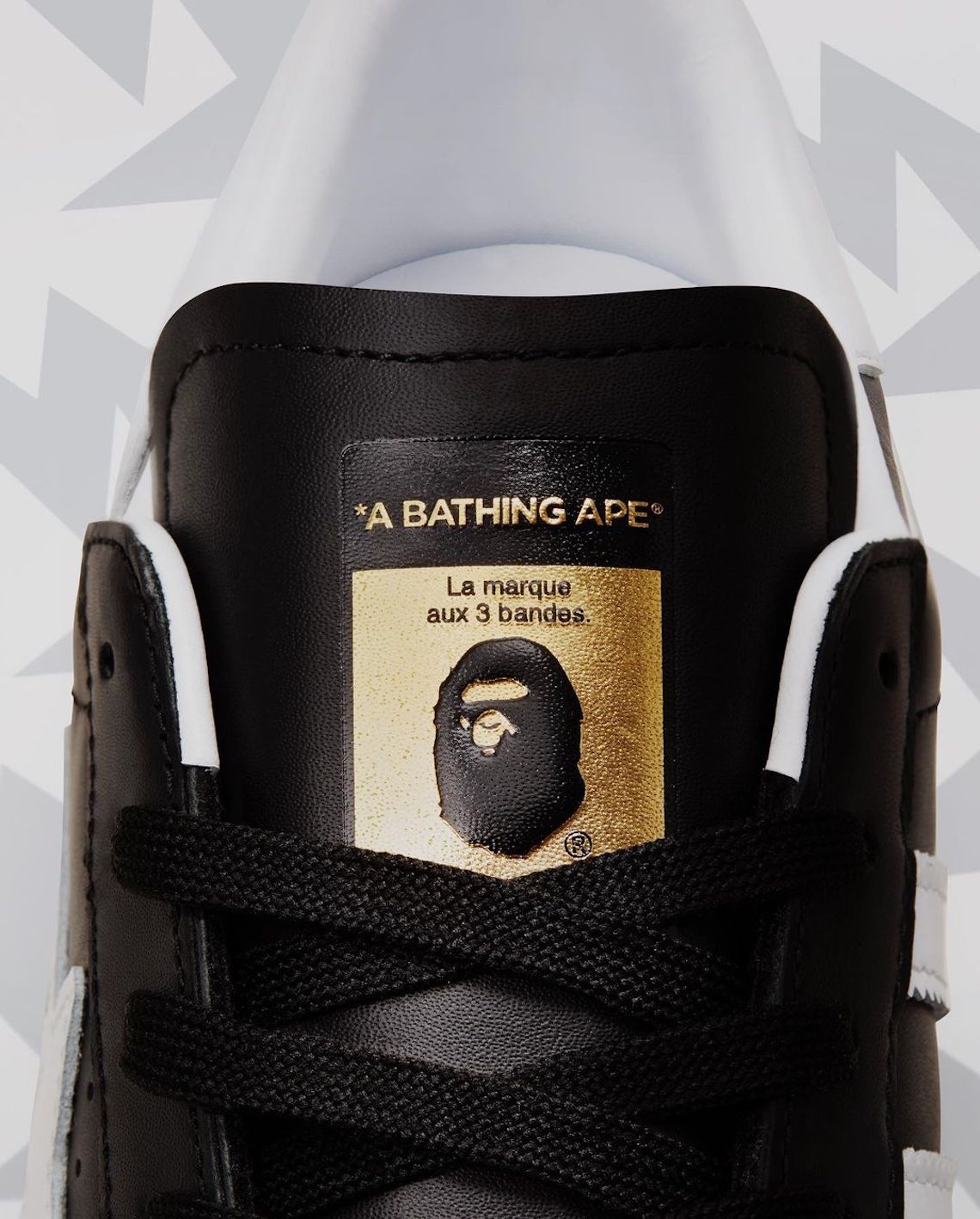 adidas Superstar 80s Bape Schwarz Weiß Gold (2022)