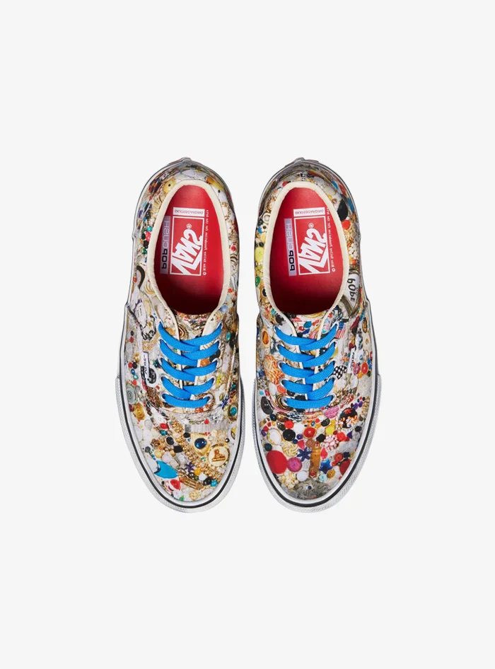 Vans Era Supreme x Mike Kelley White detail 4