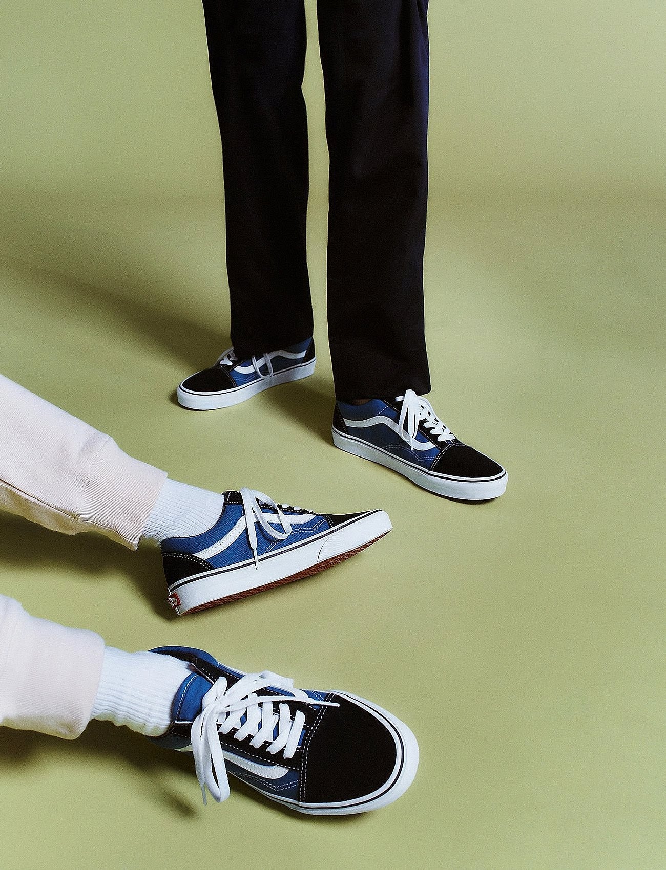 Vans Old Skool Navy White detail 5