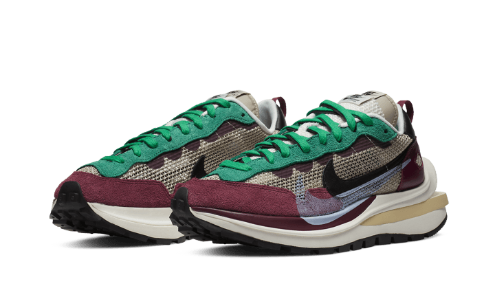 Nike Vaporwaffle Sacai Villain Rot Neptun Grün