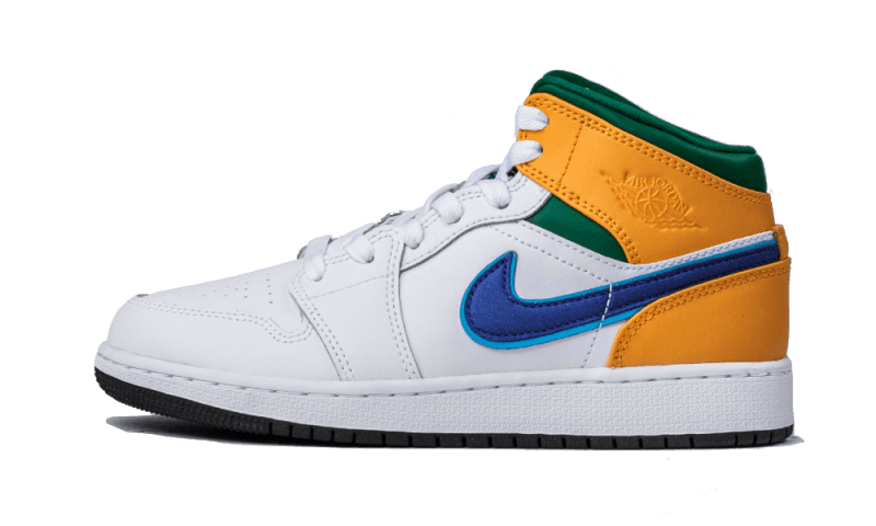 Air Jordan 1 Mid Multi-Color: Exclusieve Trendy Sneakers Uitleg