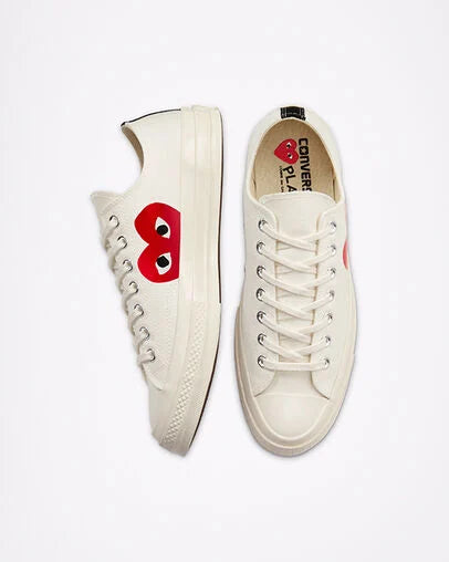 Converse Chuck Taylor All Star 70 Ox Comme des Garcons PLAY Weiß