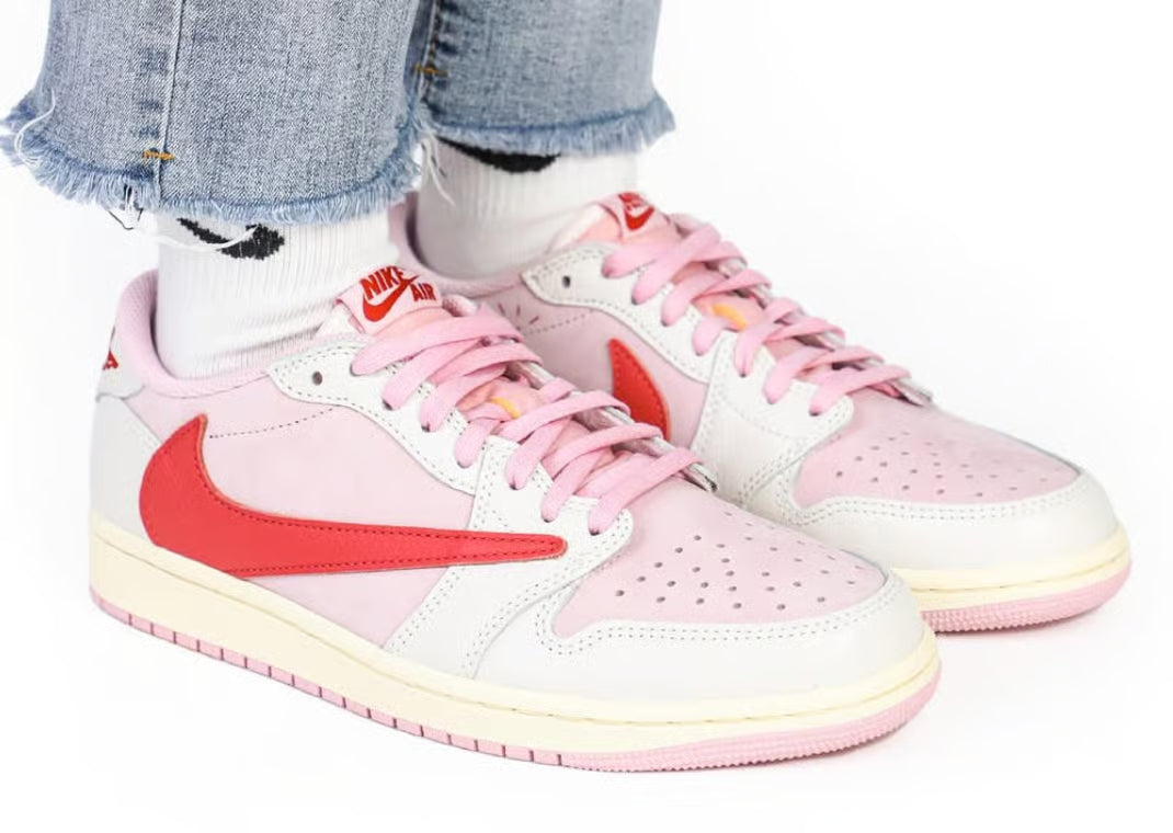 Nike Air Jordan 1 Retro Low OG SP Travis Scott Tropical Pink