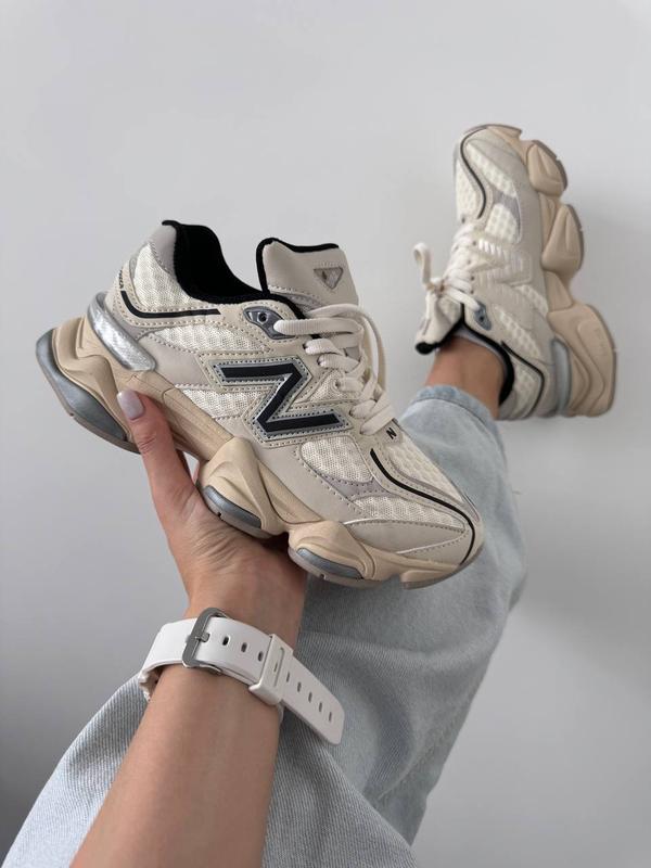 New Balance 9060 Turtledove Black Silver Metallic