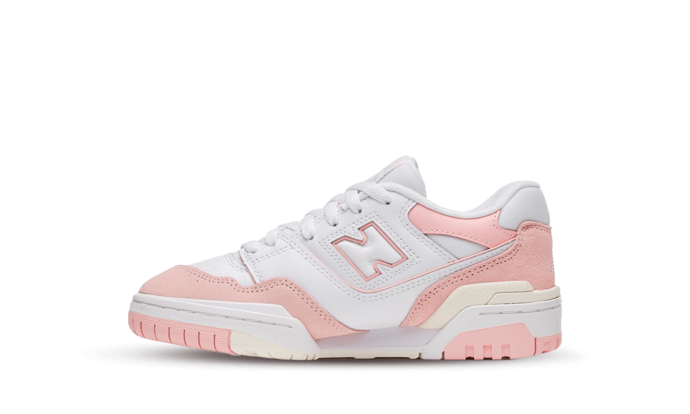 New Balance 550 Weiß Rosa Meersalz