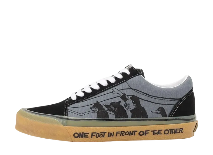 Vans Old Skool LX Yusuke Hanai Black zijkant